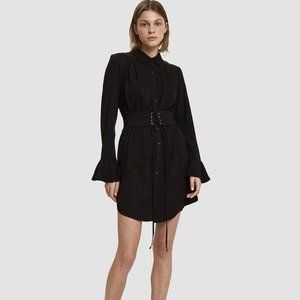 STELEN Corset Shirt Dress